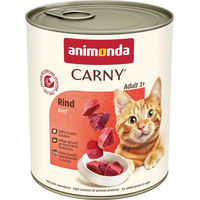 Produktbild von Animonda Carny Hundefutter Adult Rind ohne Zucker 12x800g