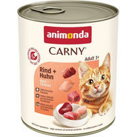 Produktbild von Animonda Carny Hundefutter Adult Rind und Huhn 12x800g