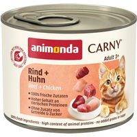 Produktbild von Animonda Carny Hundefutter Adult Rind und Huhn ohne Zucker 24x200g