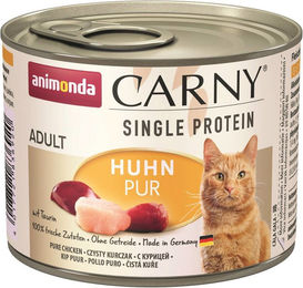 Animonda Carny Katzen Nassfutter Adult Huhn Monoprotein 6 x 200 g - 6 x 200 g – Bild 1 von 12