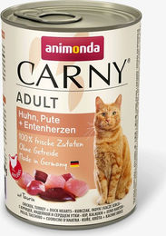 Animonda Carny Katzen Nassfutter Adult Huhn Pute Ente Getreidefrei 6 x 400 g - 6 x 400 g – Bild 1 von 7