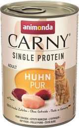 Animonda Carny Katzen Nassfutter Adult Huhn Single Protein Getreidefrei ohne Zucker 6 x 400 g - 6 x 400 g – Bild 1 von 10