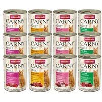 Produktbild von Animonda Carny Katzen Nassfutter Adult Mixpaket 12 x 400g Getreidefrei ohne Zucker - 12 x 400 g