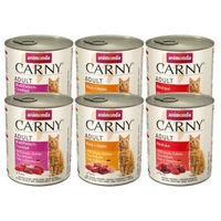 Produktbild von Animonda Carny Katzen Nassfutter Adult Mixpaket mit Rind und Huhn 6 x 800 g getreidefrei und ohne Zucker - 6 x 800 g