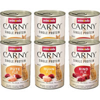 Produktbild von animonda Carny Katzen Nassfutter Adult Monoprotein Mix 6 x 400 g - 6 x 400 g