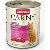 Produktbild von Animonda Carny Katzen Nassfutter Adult Multifleisch-Cocktail mit Rind Huhn und Wild, getreidefrei, 6 x 800 g - 6 x 800 g