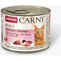 Produktbild von Animonda Carny Katzen Nassfutter Adult Pute Huhn und Garnele in Sauce, getreidefrei, 6 x 200 g - 6 x 200 g
