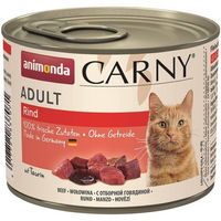 Produktbild von Animonda Carny Katzen Nassfutter Rind Adult Getreidefrei 6 x 200 g - 6 x 200 g
