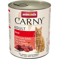 Produktbild von Animonda Carny Katzen Nassfutter Rind Adult Getreidefrei 6 x 800 g - 6 x 800 g
