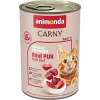 Produktbild von Animonda Carny Katzen Nassfutter Rind monoprotein Adult 6x400g