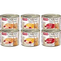 Produktbild von animonda Carny Katzen Nassfutter Single Protein Mix Adult 6 x 200 g - 6 x 200 g