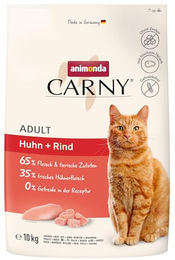 Animonda Carny Katzen Trockenfutter Adult Huhn und Rind getreidefrei 10 kg - 10 kg – Bild 1 von 9