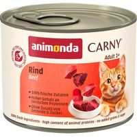 Produktbild von Animonda Carny Katzenfutter Adult Rind Stückchen in Sauce Getreidefrei 6 x 200 g - 6 x 200 g