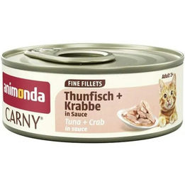 Animonda Carny Katzennassfutter Fine Filets Thunfisch in Sauce 12 x 60 g – Bild 1 von 1