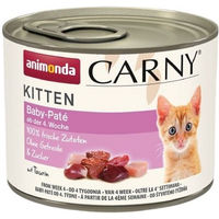 Produktbild von Animonda Carny Kitten Baby-Paté mit Rind und Huhn getreidefrei 12 x 200 g - 12 x 200 g