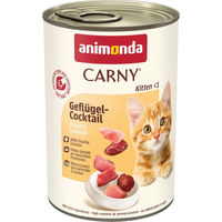 Produktbild von animonda Carny Kitten Geflügel-Cocktail Katzenfutter 12x400g