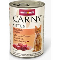 Produktbild von Animonda Carny Kitten Katzennassfutter Kalb Huhn Pute 12 x 400 g Getreidefrei ohne Zucker - 12 x 400 g