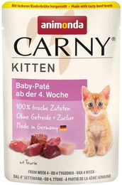 Animonda Carny Kitten Nassfutter Baby-Paté mit Rind und Huhn getreidefrei 85g - 12 x 85 g – Bild 1 von 2