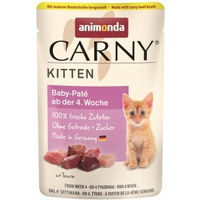 Produktbild von Animonda Carny Kitten Nassfutter Katze Baby-Paté ohne Farb- und Aromastoffe 12x85 g - 12 x 85 g