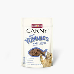 Animonda Carny Meat Yummies Adult Leckerli Huhn und Lachs 50 g - 10 x 50 g – Bild 1 von 5