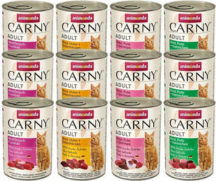Produktbild von Animonda Carny Mix 2 Hundefutter Adult ohne Zucker 24x400g