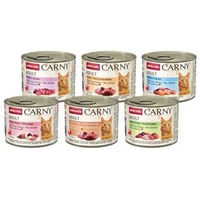 Produktbild von Animonda Carny Nassfutter für Katzen Adult Getreidefrei und Ohne Zucker 6x200 g - 6 x 200 g