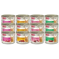 Produktbild von Animonda Carny Nassfutter für Katzen Adult Getreidefrei und Ohne Zucker Mixpaket 12x200 g - 12 x 200 g