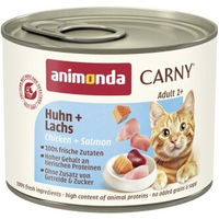 Produktbild von Animonda Carny Nassfutter für Katzen Adult Huhn und Lachs 24x200 g - 24 x 200 g