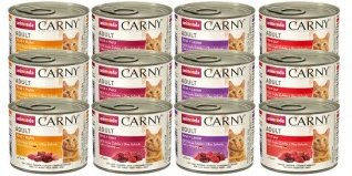 Animonda Carny Nassfutter für Katzen Adult Mixpaket mit Rind Lamm und Huhn 12x200g getreidefrei ohne Zucker - 12 x 200 g – Bild 1 von 8