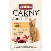 Produktbild von Animonda Carny Nassfutter Katze Adult Geflügel Cocktail Stückchen in Sauce 12x85 g - 12 x 85 g