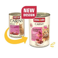 Produktbild von Animonda Carny Nassfutter Katze Adult Multifleisch Cocktail 6x400 g - 6 x 400 g