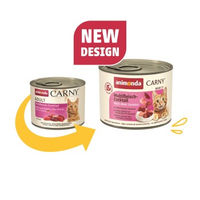 Produktbild von Animonda Carny Nassfutter Katze Adult Multifleisch Cocktail ohne Zucker und Farbstoffe 24x200 g - 24 x 200 g