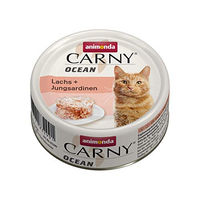 Produktbild von Animonda Carny Ocean Katzen Nassfutter Lachs und Sardine für erwachsene Katzen 12 x 80 g - 12 x 80 g