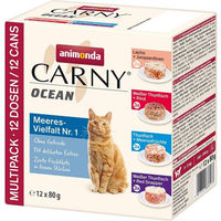 Produktbild von Animonda Carny Ocean Meeres-Vielfalt Nr. 1 Katzenfutter Adult Thunfisch 24x80g