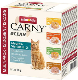 Produktbild von animonda Carny Ocean Meeres-Vielfalt Nr. 2 Fisch Filets Adult 24x80g