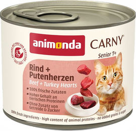 Animonda Carny Senior Katzenfutter Rind und Pute getreidefrei 6 x 200 g - 6 x 200 g – Bild 1 von 4