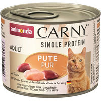 Produktbild von Animonda Carny Single Protein Katzenfutter Adult Pute 6 x 200 g - 6 x 200 g