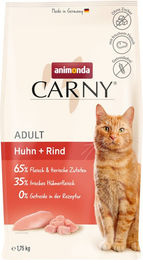 Animonda Carny Trockenfutter Katze Adult Huhn und Rind getreidefrei 1,75 kg - 1,75 kg – Bild 1 von 7