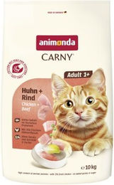 Produktbild von Animonda Carny Trockenfutter Katze Adult Huhn und Rind getreidefrei 2x10 kg - 2 x 10 kg