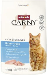 Produktbild von animonda Carny Trockenfutter Katze Adult Sterilised Huhn und Pute Getreidefrei 2x10 kg
