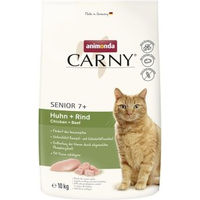Produktbild von Animonda Carny Trockenfutter Katze Senior Huhn und Rind getreidefrei 2x10 kg - 2 x 10 kg