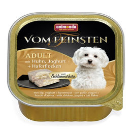 Produktbild von Animonda Dog Vom Feinsten Schlemmerkern Hund Huhn 22x150g