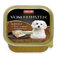 Produktbild von Animonda Dog Vom Feinsten Schlemmerkern Hund Nassfutter Rind 22x150g