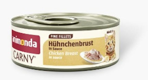 Animonda Fine Filets Hühnchenbrust in Sauce Katzen Nassfutter 60g – Bild 1 von 1
