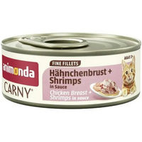 Produktbild von Animonda Fine Filets Katzennassfutter Hühnchenbrust mit Shrimps in Sauce 60g
