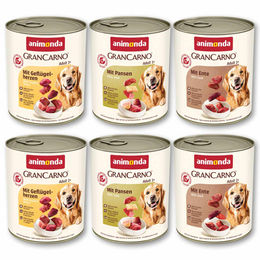 Produktbild von Animonda GranCarno Adult Deftige Variation Getreidefrei 24x800g