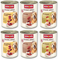 Produktbild von Animonda GranCarno Adult Deftige Variation Hundefutter 24x400g