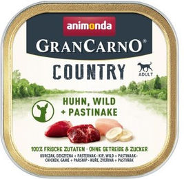 Produktbild von Animonda GranCarno Adult Hundefutter Country Wild und Huhn mit Stückchen in Sauce 22x150 g - 22 x 150 g
