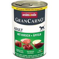 Produktbild von Animonda GranCarno Adult Hundefutter Hirsch mit Äpfeln 6x400g - 6 x 400 g
