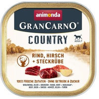Produktbild von Animonda GranCarno Adult Hundefutter Hirsch und Rind 22x150 g Dose